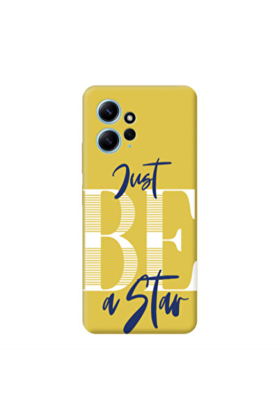 Other Xiaomi Redmi Note 12 4G Just Be a Star Yellow Colored Silicone TPU Θήκη