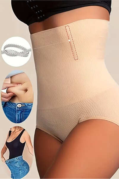 Shengzhou Jinshen Tie High Waist Tummy Control Shapewear Panty For Women, Sea...