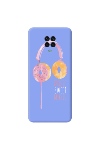 Other Xiaomi Redmi Note 9 Pro Donut earphone Light Purple Colored Silicone TP...