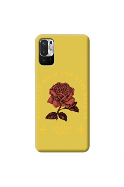 Other Xiaomi Redmi Note 10 Pro 5G Stand out Yellow Colored Silicone TPU Θήκη