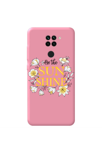 Other Xiaomi Redmi Note 9 Sun Shine Pink Colored Silicone TPU Θήκη