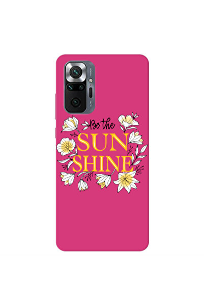 Other Xiaomi Redmi Note 10 Pro 4G Sun Shine Fuchsia Colored Silicone TPU Θήκη