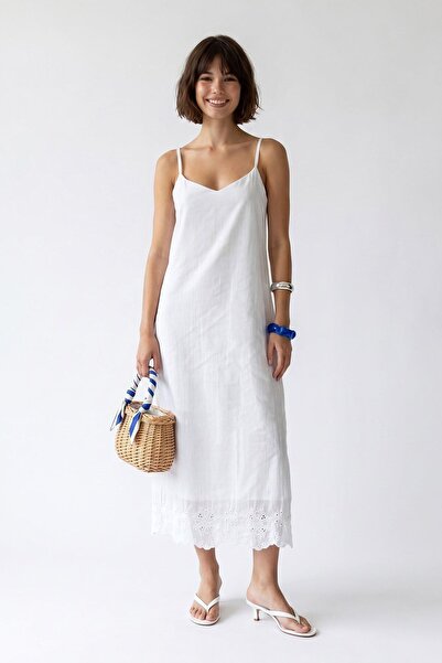 Hiccup MIXRAY Rochie Midi A-line Cu Broderie