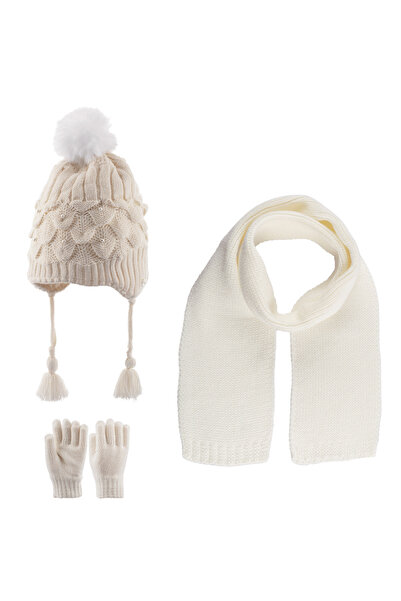 AngelsAccessories ΣΕΤ 3 ΤΕΜΑΧΙΩΝ ΠΛΕΚΤΟ ΜΕ FLEECE ΕΠΕΝΔΥΣΗ ΚΑΙ ΦΟΥΝΤΙΤΣΑ 4-8Υ