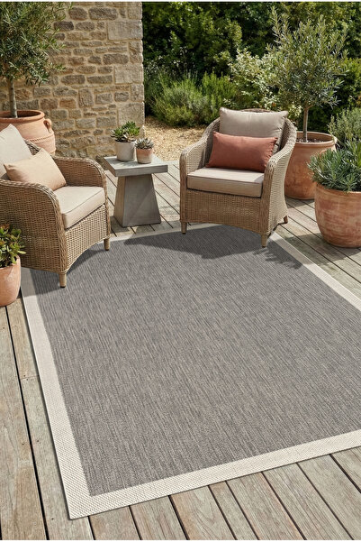 Evoris Laura LU6652G Gri Kolay Temizlenebilir Makinede Yıkanabilir Sisal Mutf...