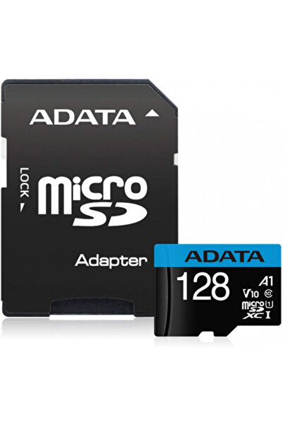 Adata Card Memorie Microsdxc Premier, 128GB, Clasa 10 / Uhs-1 U1, cu Adaptor ...