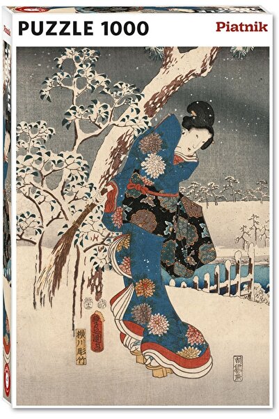 Piatnik Puzzle Piatnik, Tale of Genji, 1000 piese, 67,5x44,1cm, 40x26,5x6cm