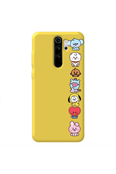 Other Xiaomi Redmi Note 8 Pro Lovely animals Yellow Colored Silicone TPU Θήκη