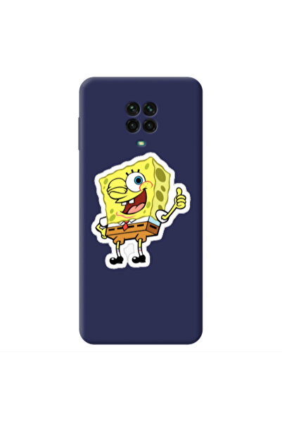 Other Xiaomi Redmi Note 9 Pro spongebob2 Dark blue Colored Silicone TPU Θήκη