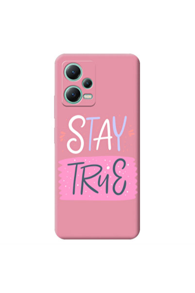 Other Xiaomi Redmi Note 12 Pro 5G Stay True Pink Colored Silicone TPU Θήκη