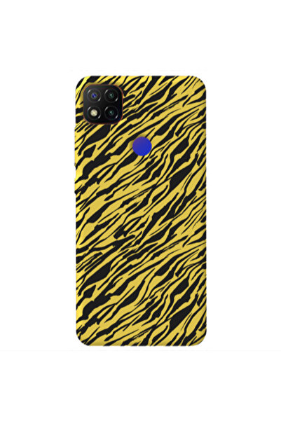 Other Xiaomi Redmi 9c Black zebra Yellow Colored Silicone TPU Θήκη