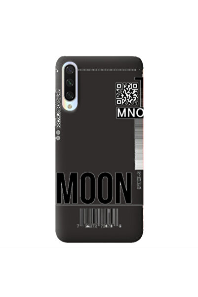 Other Xiaomi Mi 9 Lite A ticket to the moon Black Colored Silicone TPU Θήκη