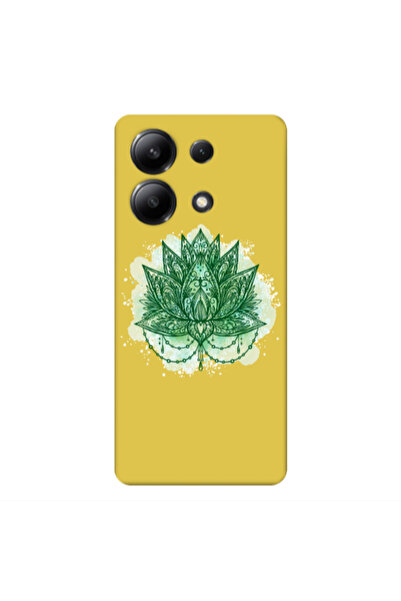 Other Xiaomi Redmi Note 13 4G Witch leaf Yellow Colored Silicone TPU Θήκη
