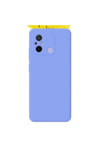 Other Xiaomi Redmi 12C I m not perfect Light Purple Colored Silicone TPU Θήκη