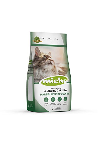 Micho Marsilya Sabunlu Topaklanan Kedi Kumu 2 Adet x 10 Lt