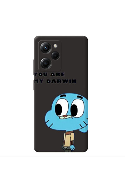Other Xiaomi Poco X5 Pro You are my darwin Black Colored Silicone TPU Θήκη
