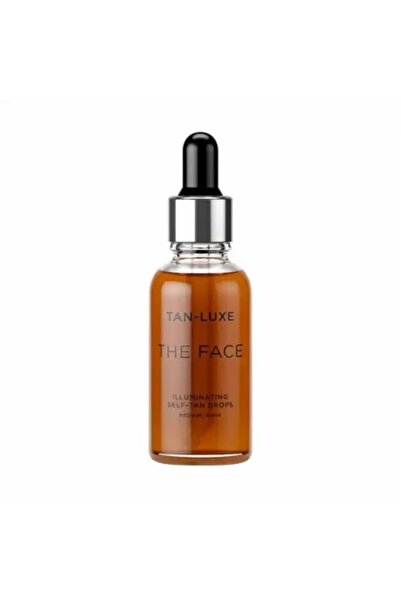 Tan-Luxe Mini THE FACE Illuminating Self-Tan Drops 10ml - Medium/Dark