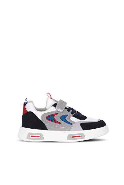 Slazenger KARETTA I Pantofi sport casual unisex pentru copii, cu velcro, alb/...