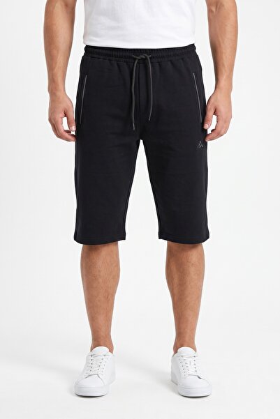 BAGLAN Men's Relaxed Fit Straight Leg Lycra Fabric Capri Bgl-St05585