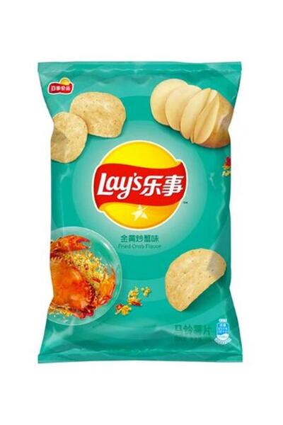 Lay's Lay’s Golden Fried Crab Flavored Potato Chips 70g