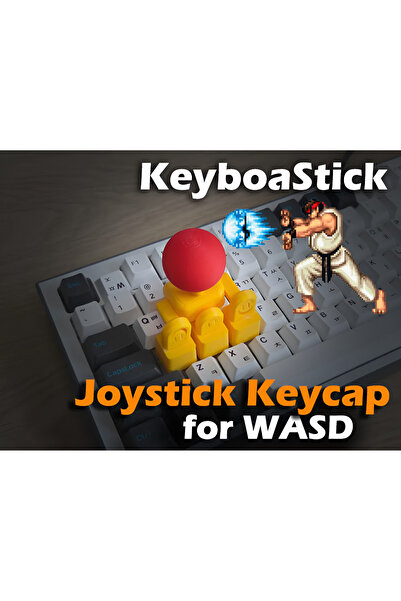 YS Print Klavye Joystick WASD – Mekanik Klavye İçin Mini Joystick Keycap Cher...