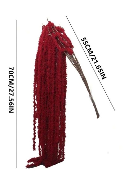 Choice4 1 pc Burgundy Silk Artificial Plant Vine Wedding Garden Arch Festival...