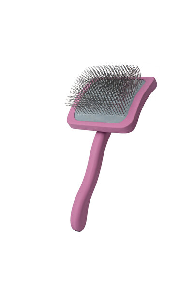 Choice3 PURPLE Professional Pet Dog Slicker Brush Soft Massage Grooming Stain...
