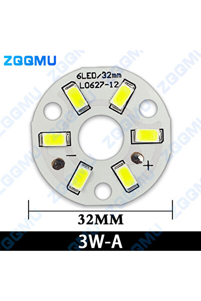 Choice4 No Wires Warm White-3000K 3W-32MM 10PCS High Brightness LED Light Boa...