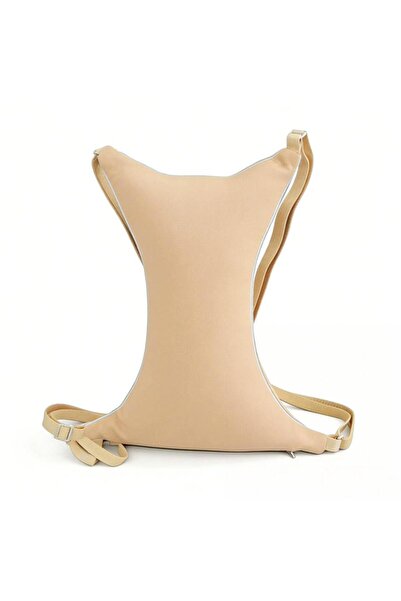 Choice1 Apricot Anti-Wrinkle Breast Pillow for Side Sleepers, Adjustable Clea...