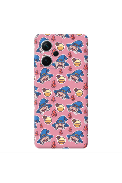 Other Xiaomi Poco X5 Sweet Witch Pink Colored Silicone TPU Θήκη