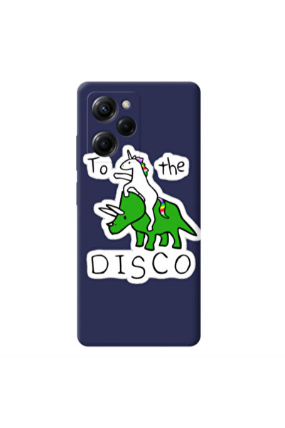 Other Xiaomi Poco X5 Pro To the disco Dark blue Colored Silicone TPU Θήκη