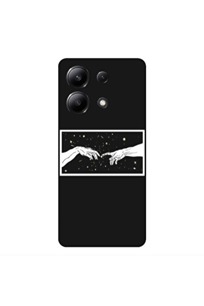 Other Xiaomi Redmi Note 13 4G Touch Black Colored Silicone TPU Θήκη