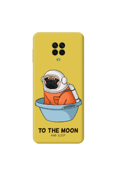 Other Xiaomi Redmi Note 9 Pro To the moon Yellow Colored Silicone TPU Θήκη