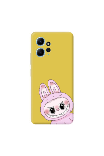 Other Xiaomi Redmi Note 12 4G Labubu 6 Yellow Colored Silicone TPU Θήκη