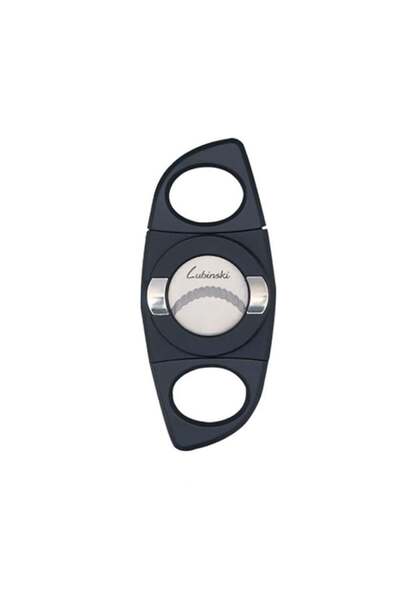 Lubinski Plastik Standlı Puro Kesici Siyah 60 Ring LB-358