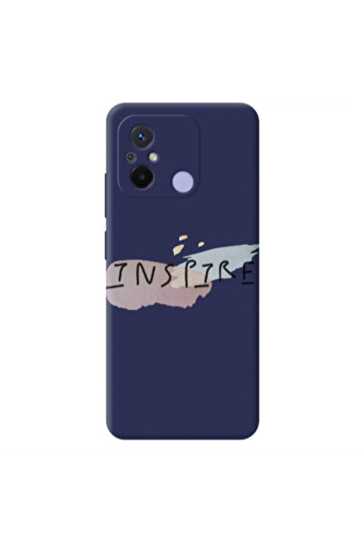 Other Xiaomi Redmi 12C Inspire Dark blue Colored Silicone TPU Θήκη