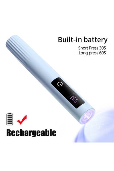 Choice1 Blue UV Light for Gel Nails Mini UV Nail Lamp Professional LED Light ...