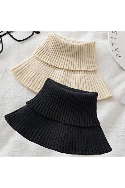 Choice5 2PCS-02 Winter Detachable Cotton Knitted Turtleneck Collar For Men Fa...