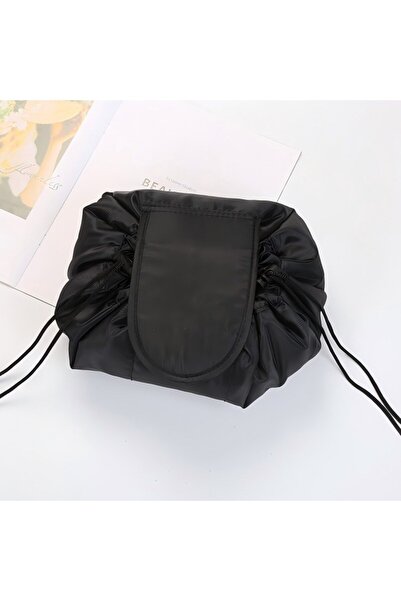 Choice black Homefish Women Drawstring Cosmetic Bag Travel Storage Makeup Bag...