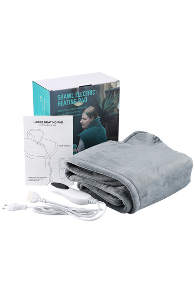 choice2 EU Plug Electric Heated Shawl 3 Level Hot Compress Constant Temperatu...