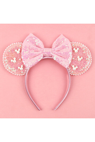Choice7 TDMQ295-3 Trendy Parels Fluwelen Mickey Mouse Hoofdband Disney Oren H...