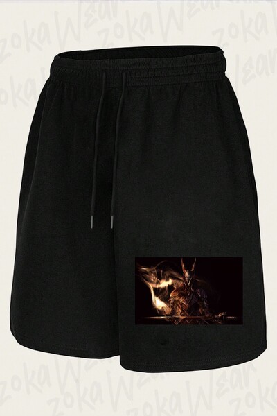 ZOKAWEAR Unisex Dark Souls V2 Design Printed Shorts