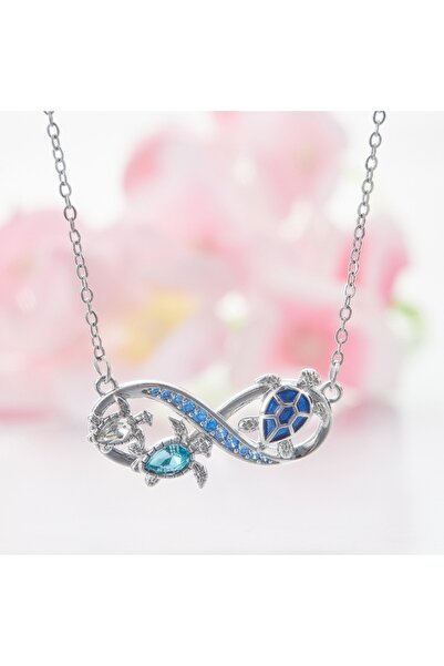 Choice YF4274-1 Exquisite Fashion Zircon Turtle Infinity Symbol 8 Character N...