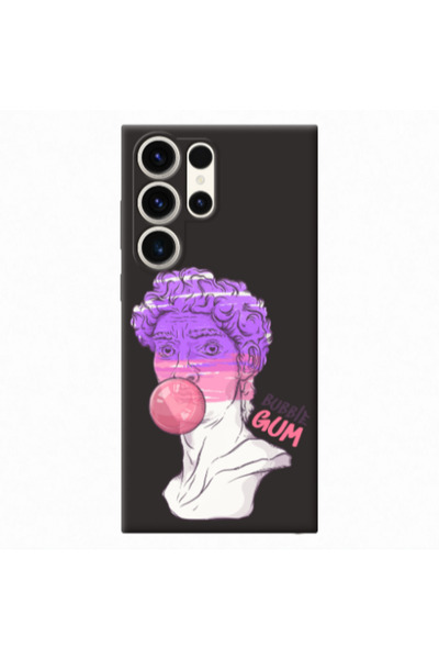 Other Samsung S24 Ultra Pin Bubble Black Colored Silicone TPU Θήκη