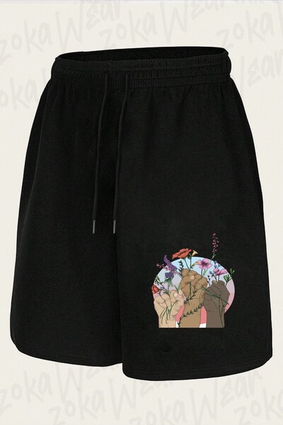 ZOKAWEAR Unisex Women's Day Design Printed Shorts
