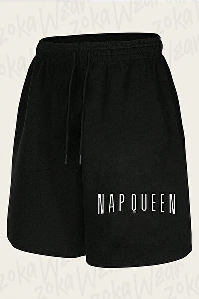ZOKAWEAR Unisex Nap Queen Design Printed Shorts