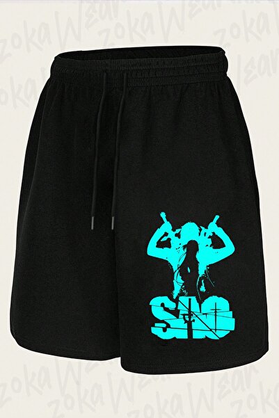 ZOKAWEAR Unisex Sword Art Online Kirito and Asuna Sao Design Printed Shorts