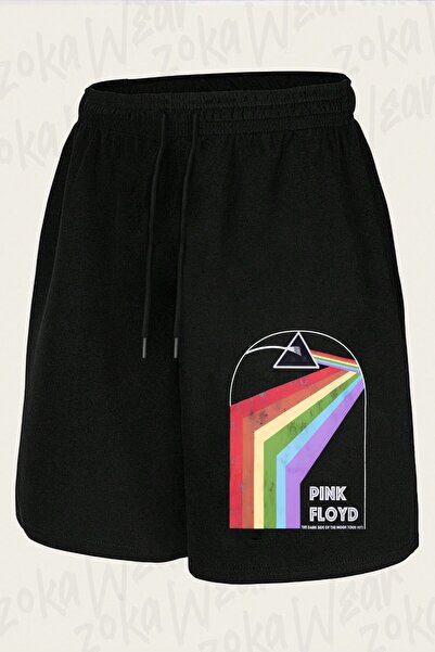 ZOKAWEAR Unisex Pink Floyd V12 Design Printed Shorts