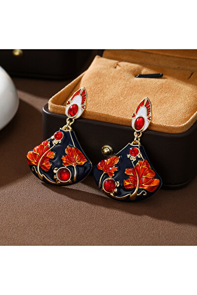 Choice WA7362-1 Retro Ethnic Style Patterned Geometric Pendant Earrings, Wome...