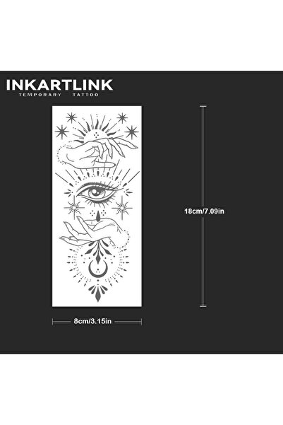 Choice 783-0818L INKARTLINK Starlight Eye Totem Juice Tattoo Patch Waterproof...